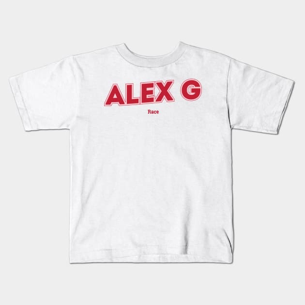 Alex G Kids T-Shirt by PowelCastStudio